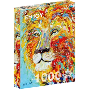 Enjoy Puzzle - 1416 - Colorful Lion - 1000 db-os puzzle