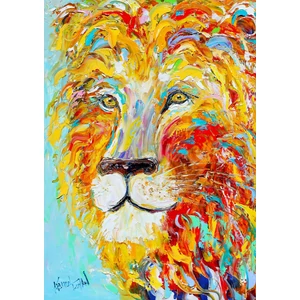 Enjoy Puzzle - 1416 - Colorful Lion - 1000 db-os puzzle