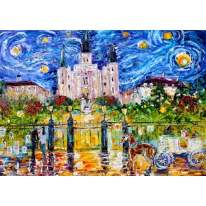 Enjoy Puzzle - 1455 - Jackson Square, New Orleans - 1000 db-os puzzle