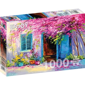 Enjoy Puzzle - 1693 - Blooming Courtyard - 1000 db-os puzzle