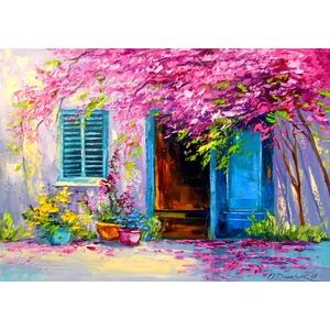 Enjoy Puzzle - 1693 - Blooming Courtyard - 1000 db-os puzzle