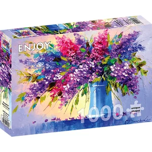 Enjoy Puzzle - 1696 - Bouquet of Lilacs in a Vase - 1000 db-os puzzle