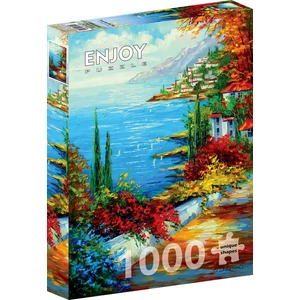 Enjoy Puzzle - 1844 - Town by the Sea - 1000 db-os puzzle