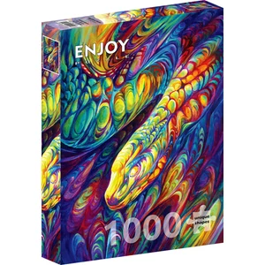 Enjoy Puzzle - 2015 - Rainbow Snake - 1000 db-os puzzle