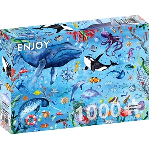 Enjoy Puzzle - 2018 - Deep Blue Sea - 1000 db-os puzzle