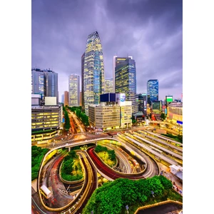 Enjoy Puzzle - 2116 - Nishi-Shinjuku District, Tokyo - 1000 db-os puzzle