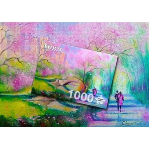 Enjoy Puzzle - 1681 - A Walk In A City Park - 1000 db-os puzzle