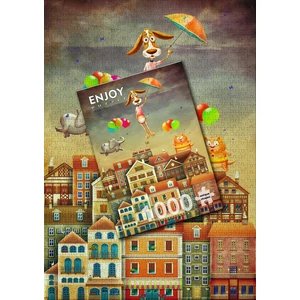 Enjoy Puzzle - 1928 - Cottage at Dusk - 1000 db-os puzzle