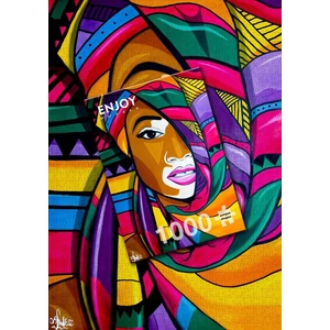 Enjoy Puzzle - 1862 - African Beauty - 1000 db-os puzzle