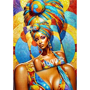 Enjoy Puzzle - 2139 - African Beauty - 1000 db-os puzzle