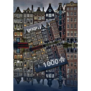 Enjoy Puzzle - 2114 - Amsterdam Houses - 1000 db-os puzzle