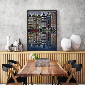 Enjoy Puzzle - 2114 - Amsterdam Houses - 1000 db-os puzzle