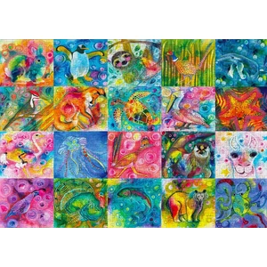 Enjoy Puzzle - 2043 - Animal Magic - 1000 db-os puzzle
