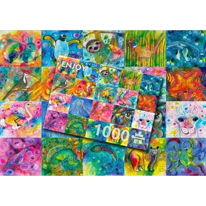 Enjoy Puzzle - 2043 - Animal Magic - 1000 db-os puzzle