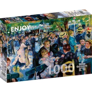 Enjoy Puzzle - 1206 - Auguste Renoir: Dance at Le Moulin de la Galette - 1000 db-os puzzle