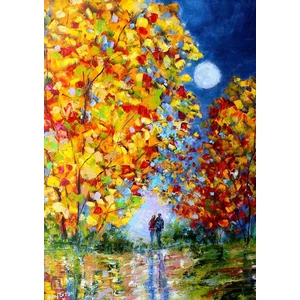 Enjoy Puzzle - 1419 - Autumn Moon - 1000 db-os puzzle