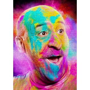 Enjoy Puzzle - 1377 - Bald Man Laughing - 1000 db-os puzzle