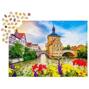 Enjoy Puzzle - 2095 - Bamberg Old Town, Germany - 1000 db-os puzzle