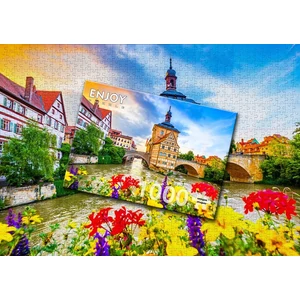 Enjoy Puzzle - 2095 - Bamberg Old Town, Germany - 1000 db-os puzzle