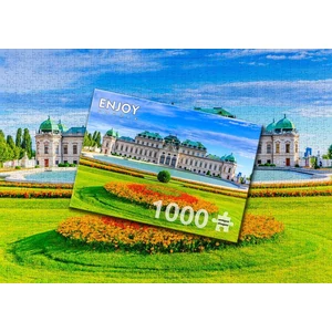 Enjoy Puzzle - 2117 - Belvedere Palace, Vienna - 1000 db-os puzzle