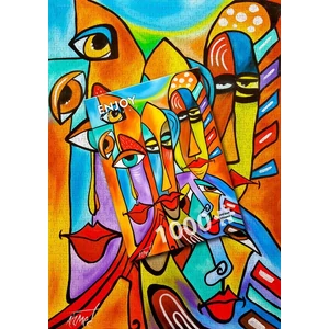 Enjoy Puzzle - 1865 - Bico Faces - 1000 db-os puzzle
