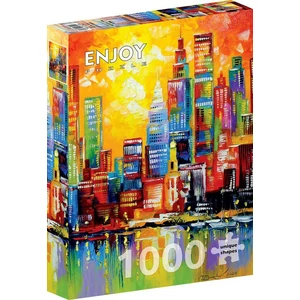Enjoy Puzzle - 1784 - Bright New York City - 1000 db-os puzzle