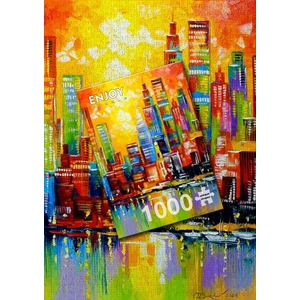Enjoy Puzzle - 1784 - Bright New York City - 1000 db-os puzzle
