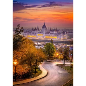 Enjoy Puzzle - 2115 - Buda District with Hungarian Parliament - 1000 db-os puzzle