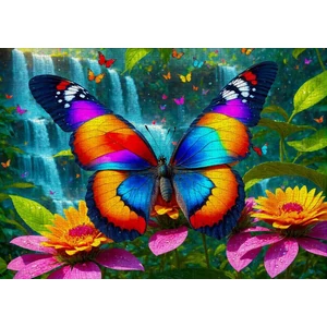 Enjoy Puzzle - 2135 - Butterfly in the Forest - 1000 db-os puzzle