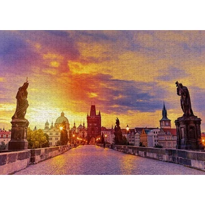 Enjoy Puzzle - 1284 - Charles Bridge at Sunset