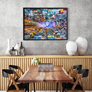 Enjoy Puzzle - 1290 - Colorful Apartment Building