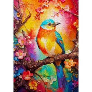 Enjoy Puzzle - 2147 - Colorful Birdie - 1000 db-os puzzle