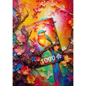 Enjoy Puzzle - 2147 - Colorful Birdie - 1000 db-os puzzle
