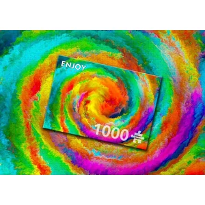 Enjoy Puzzle - 1236 - Colorful Gradient Swirl - 1000 db-os puzzle