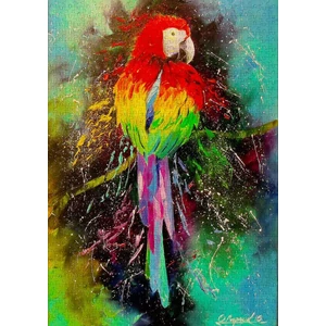 Enjoy Puzzle - 1787 - Colorful Parrot - 1000 db-os puzzle