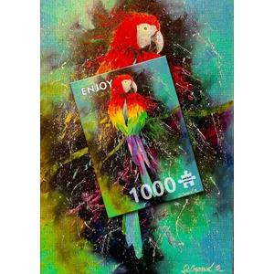 Enjoy Puzzle - 1787 - Colorful Parrot - 1000 db-os puzzle