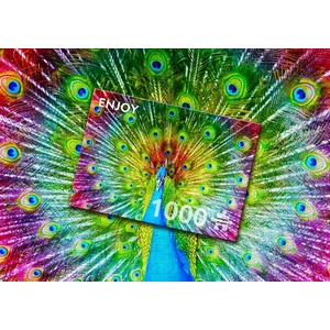 Enjoy Puzzle - 1251 - Colorful Peacock - 1000 db-os puzzle