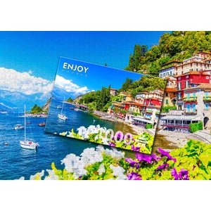 Enjoy Puzzle - 2093 - Como Lake, Italy - 1000 db-os puzzle