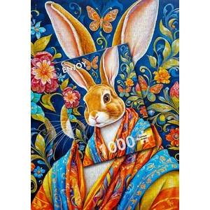 Enjoy Puzzle - 2156 - Cool Rabbit - 1000 db-os puzzle