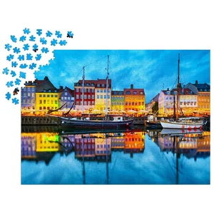 Enjoy Puzzle - 2066 - Copenhagen Old Harbor - 1000 db-os puzzle