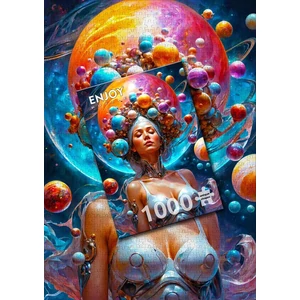 Enjoy Puzzle - 2142 - Cosmic Godess - 1000 db-os puzzle