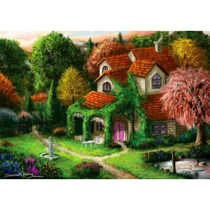 Enjoy Puzzle - 1931 - Cottage in the Forrest - 1000 db-os puzzle