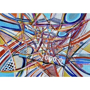 Enjoy Puzzle - 1671 - Curves - 1000 db-os puzzle