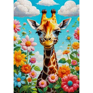 Enjoy Puzzle - 2151 - Cute Giraffe - 1000 db-os puzzle