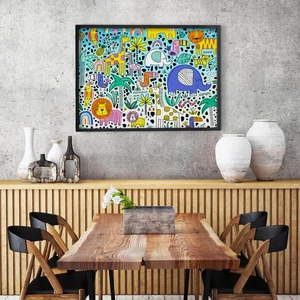 Enjoy Puzzle - 1922 - Doodle Safari - 1000 db-os puzzle