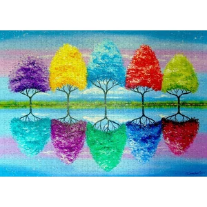 Enjoy Puzzle - 1702 - Each Tree Has Its Own Colorful History - 1000 db-os puzzle