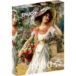 Enjoy Puzzle - 1122 - Emile Vernon: The Flower Garden - 1000 db-os puzzle