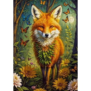 Enjoy Puzzle - 2162 - Enchanted Fox - 1000 db-os puzzle