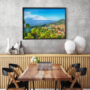 Enjoy Puzzle - 2087 - Etna Volcano and Taormina, Sicily - 1000 db-os puzzle