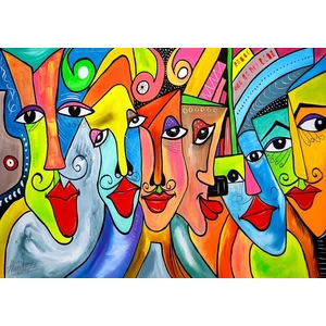 Enjoy Puzzle - 1856 - Faces of Life - 1000 db-os puzzle